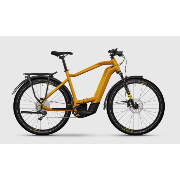 HAIBIKE Trekking 8 - metallava/yellow-gloss 