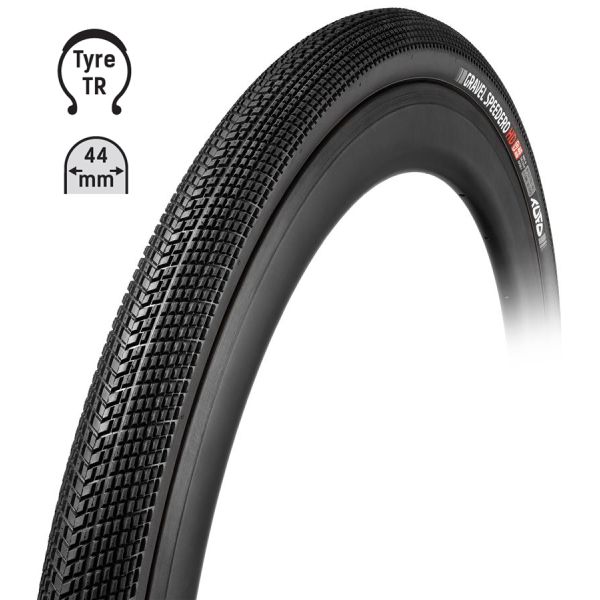 TUFO plášť Gravel SPEEDERO HD 700x44C bezduš. černá