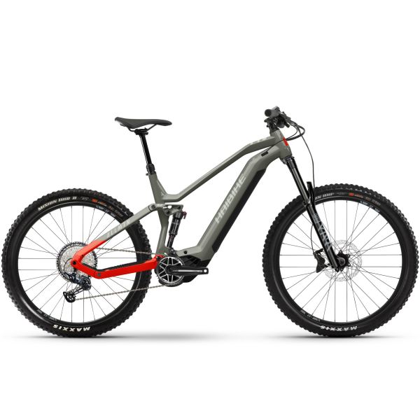 Haibike AllMtn 4 - Gloss Khaki Red